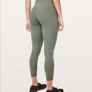 Lululemon Align 25” Size 6 Grey Sage
